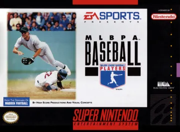 MLBPA Baseball (USA) box cover front